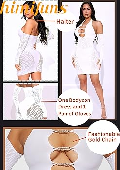 ワンピース No-Sleeve Chekced Feminine Tight Dress himifuns Women Sexy See Through Mesh Patchwork Bodycon Dress
